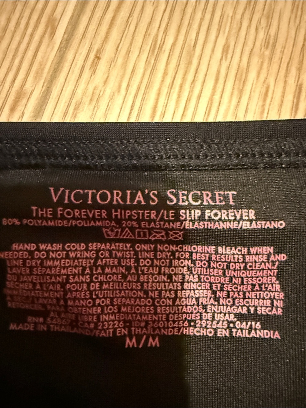 Victoria's Secret Black Forever Hipster Bikini Bottom - Picture 3 of 5